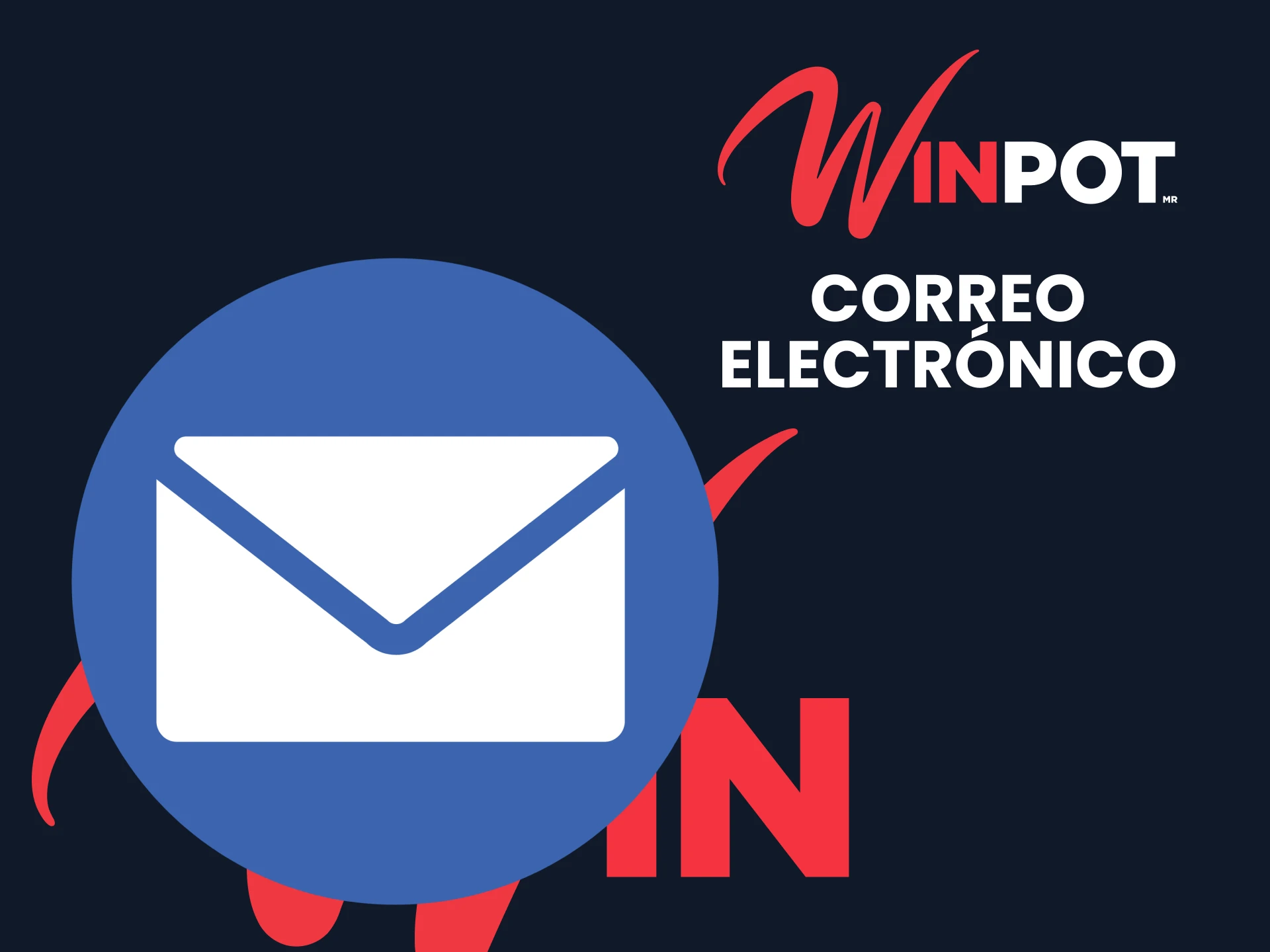 Puede ponerse en contacto con el equipo de Winpot por correo electrónico.