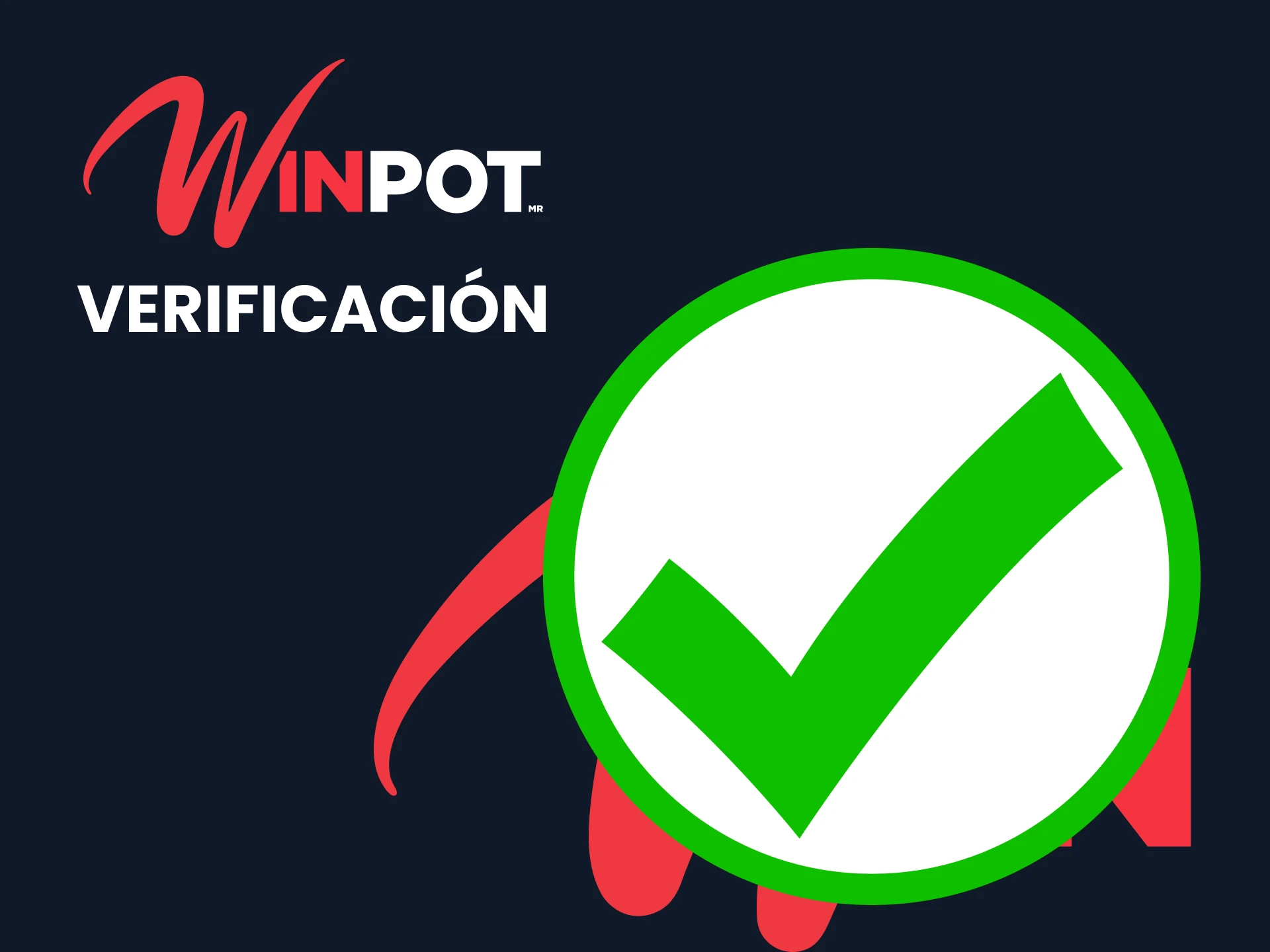 Asegúrese de completar toda la información en el sitio web de Winpot.