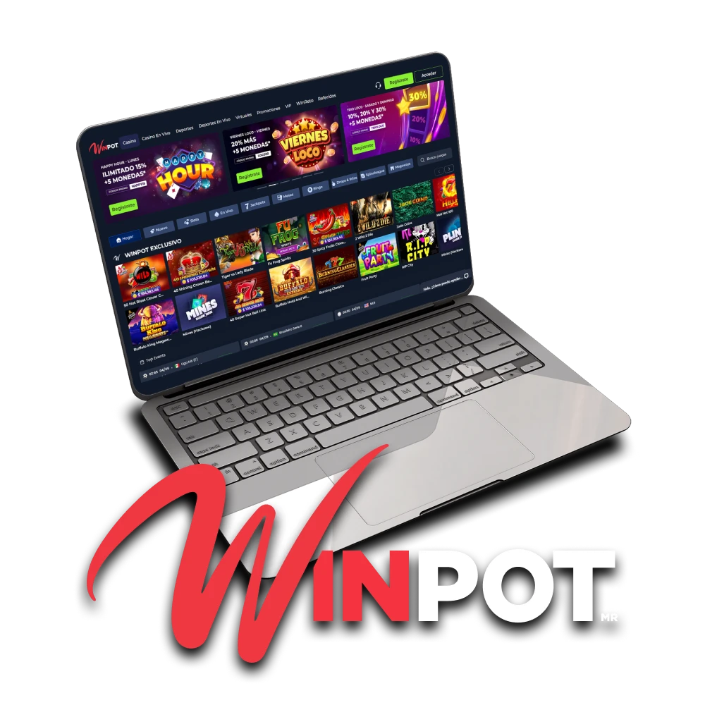 Para apuestas y juegos, elija el sitio Winpot.